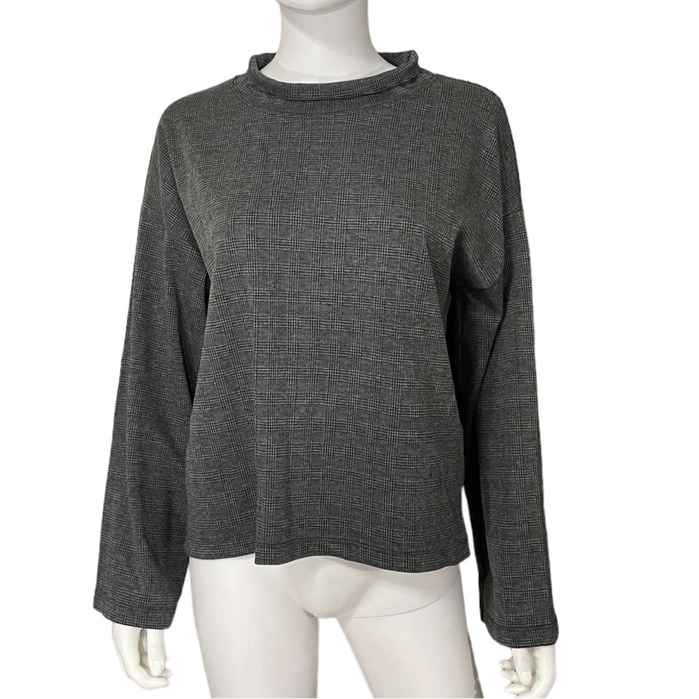 Madewell Wide-Sleeve Mock Neck Sweater - Picture 2 of 9